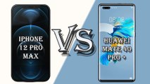 IPHONE 12 PRO MAX VS HUAWEI MATE 40 PRO PLUS COMPARISON