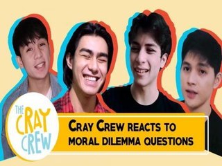 The Cray Crew: Boys of Cray Crew react to some moral dilemma questions | YouLOL