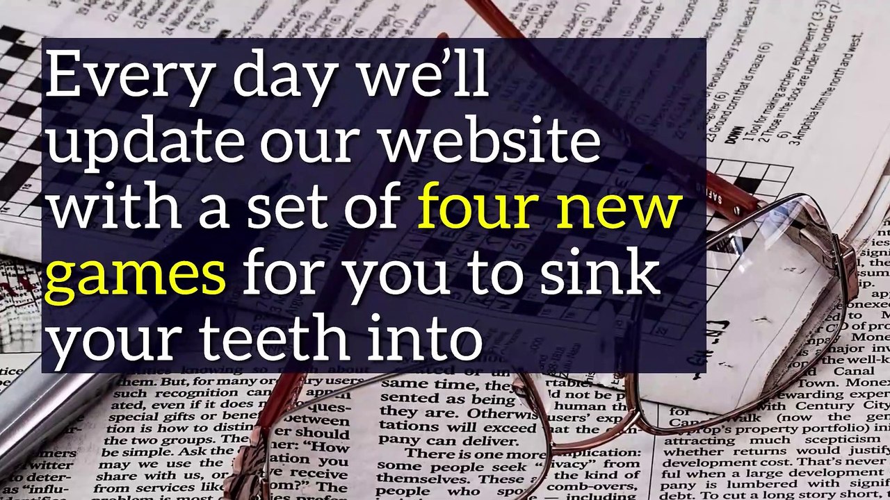 Subscribe today and enjoy our puzzles