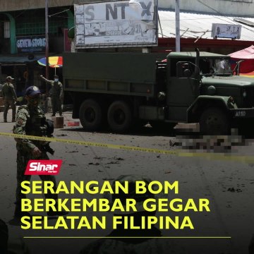 Serangan bom berkembar gegar selatan Filipina