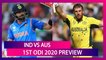 IND vs AUS, 1st ODI 2020 Preview & Playing XIs: Team India Resumes National Duty