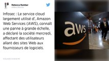 Etats-Unis: panne géante du service de cloud Amazon Web Services