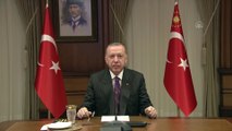 ANKARA - Cumhurbaşkanı Erdoğan: 'Gelişmiş ülkelerin salgınla mücadelede yaşadıkları zorluklar, siyasi ve ekonomik gücün tek başına yeterli olmadığını ortaya çıkarmıştır'