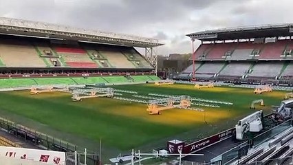 Le chantier du virage Ouest en images