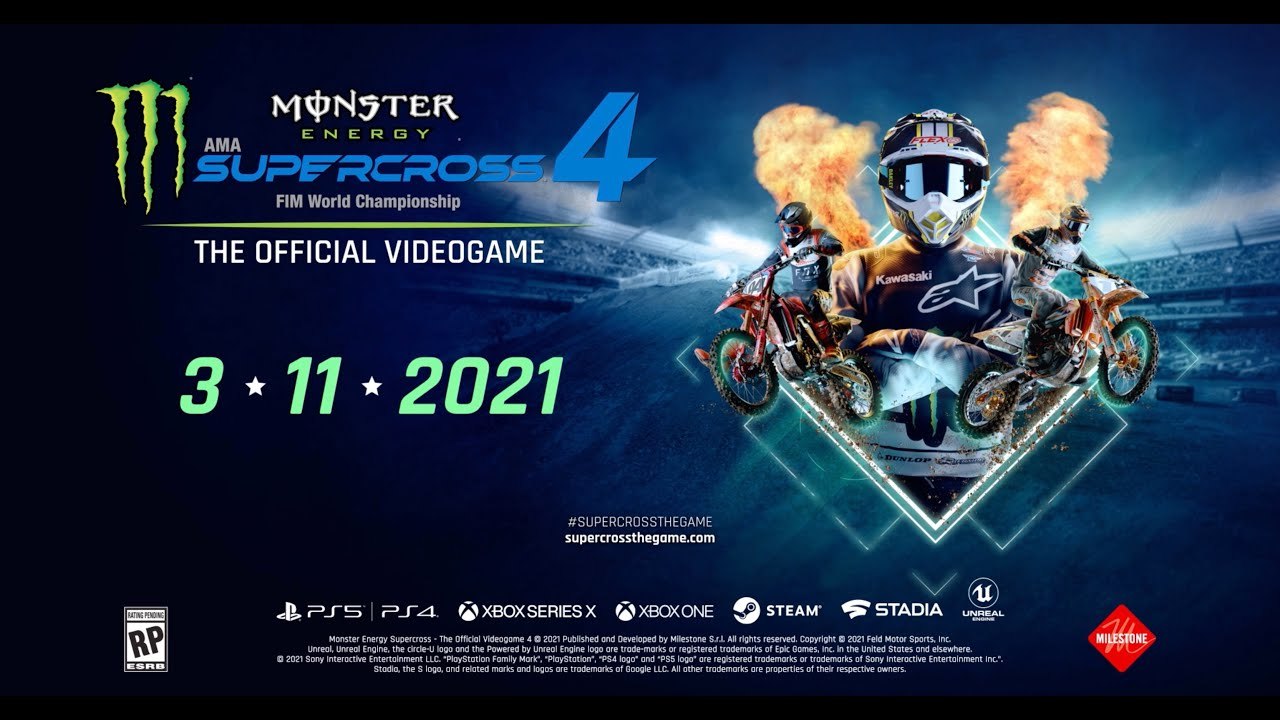 Monster Energy Supercross: The Official Videogame 4 - Trailer d'annonce