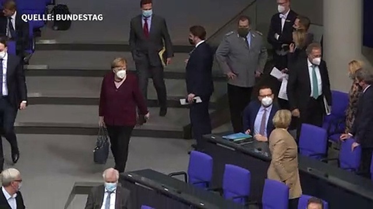 Corona-Beschlüsse: Merkel rechtfertigt strengere Maskenpflicht
