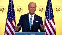 Biden urges Americans to be safe during holiday, fight coronavirus pandemic