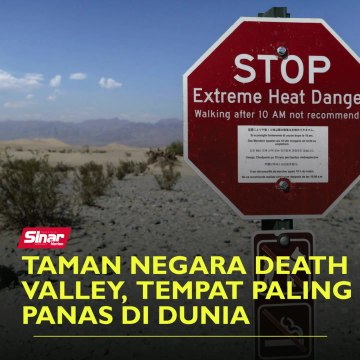 Taman Negara Death Valley, tempat paling panas di dunia