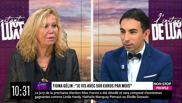 Fiona Gélin, invitée dans l'émission L'instant De Luxe, sur Non Stop People.