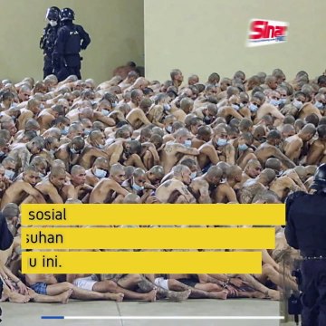 Tiada penjarakan sosial, banduan diarah berhimpit