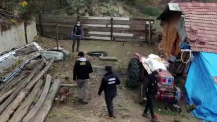 BURSA - Evin bahçesindeki turşu bidonunda uyuşturucu ele geçirildi