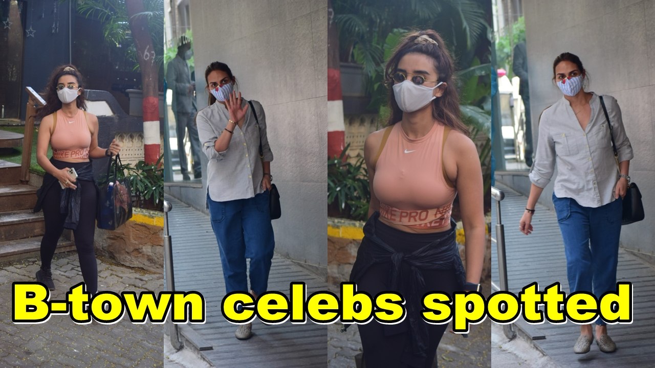 Patralekhaa,Esha Deol snapped around|B-town celebs spotted