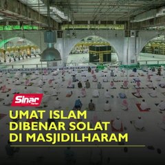 Umat Islam dibenar solat di Masjidilharam