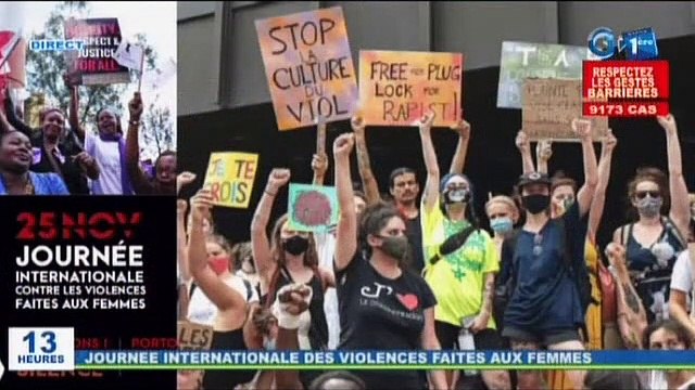 RTG/ Célébration de la journée internationale des violences faites aux femmes