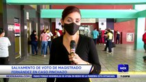 Salvamento de voto de magistrado Fernández en caso pinchazos - Nex Noticias