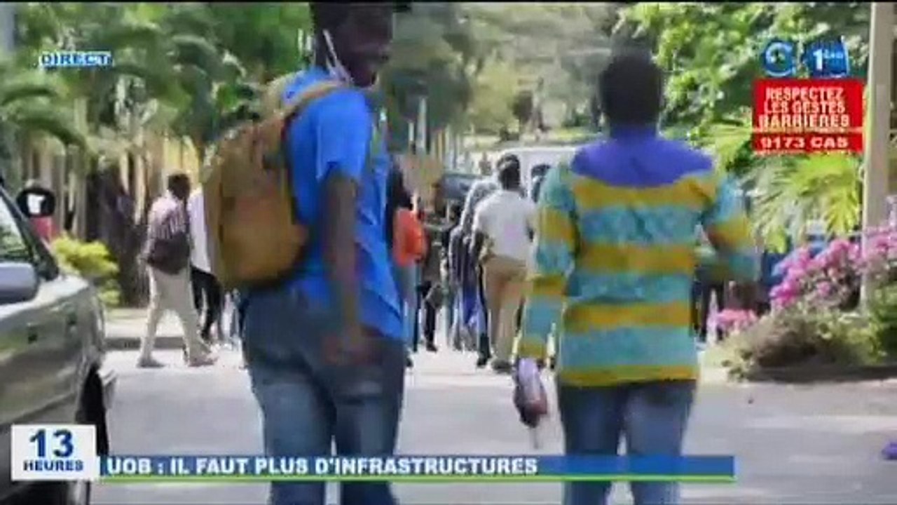 RTG/ L’université Omar Bongo rencontre d’énormes difficultés d’infrastructures