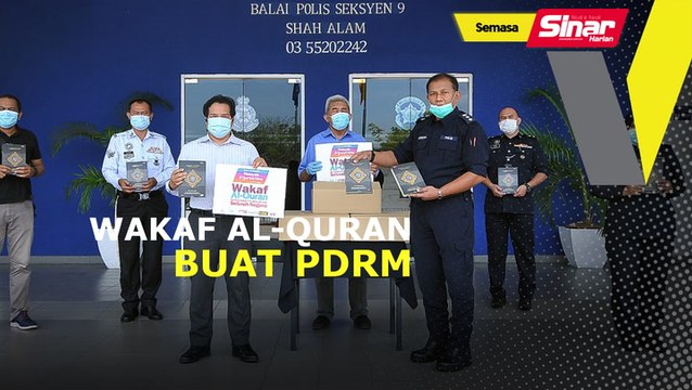 Wakaf Al-Quran buat PDRM