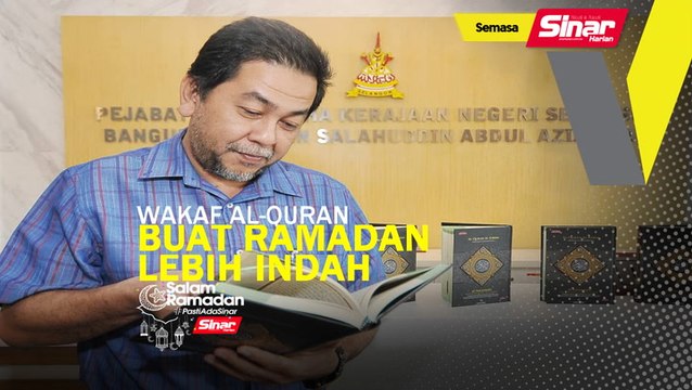 Wakaf al-Quran buat Ramadan lebih indah