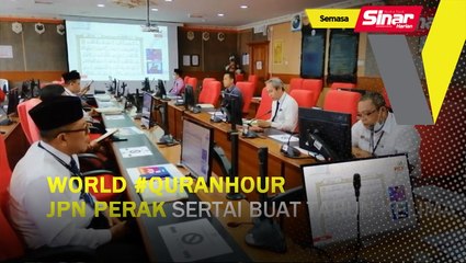 World #QuranHour JPN Perak sertai buat tahun kelima