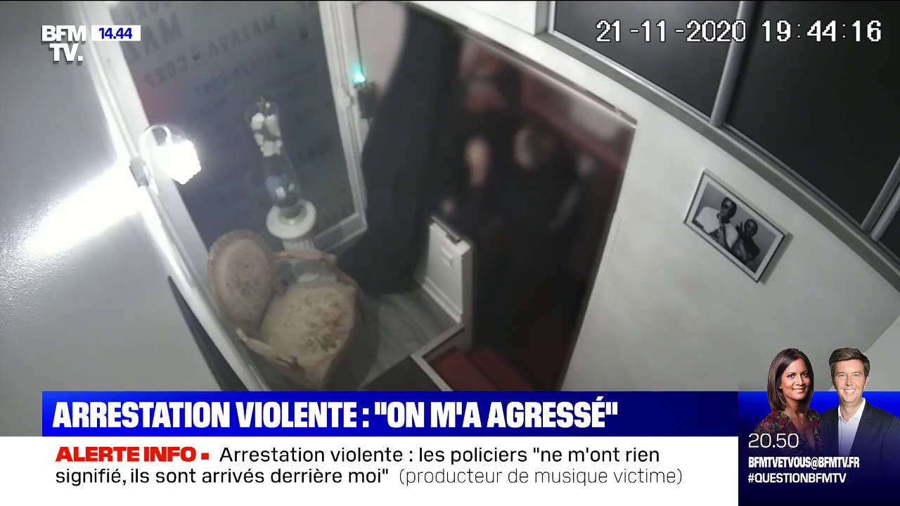 Homme frappé par des policiers: "On m’a dit 'sale nègre' plusieurs fois en me regardant dans les yeux et en me mettant des coups de poing"