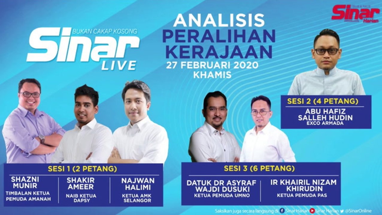 [LIVE] Analisis Peralihan Kerajaan