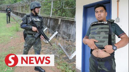 GOF personnel back on duty 13 hours after being shot near border