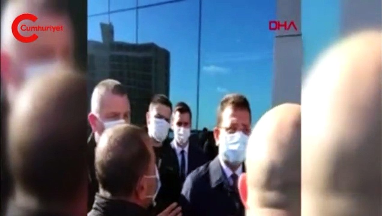 İmamoğlu ile taksiciler arasında gerginlik çıktı