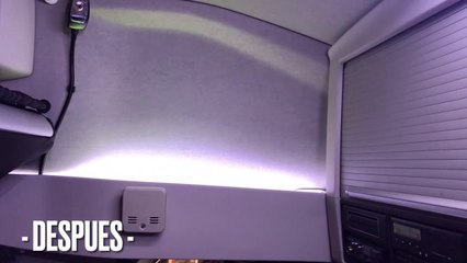 Luz Ambiental en la Cabina del Volvo Truck FH500