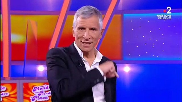 Clin d'oeil: Quand Nagui pense être dans N'oubliez pas les paroles sur France 2, alors qu'il est dans Tout le monde veut prendre sa place