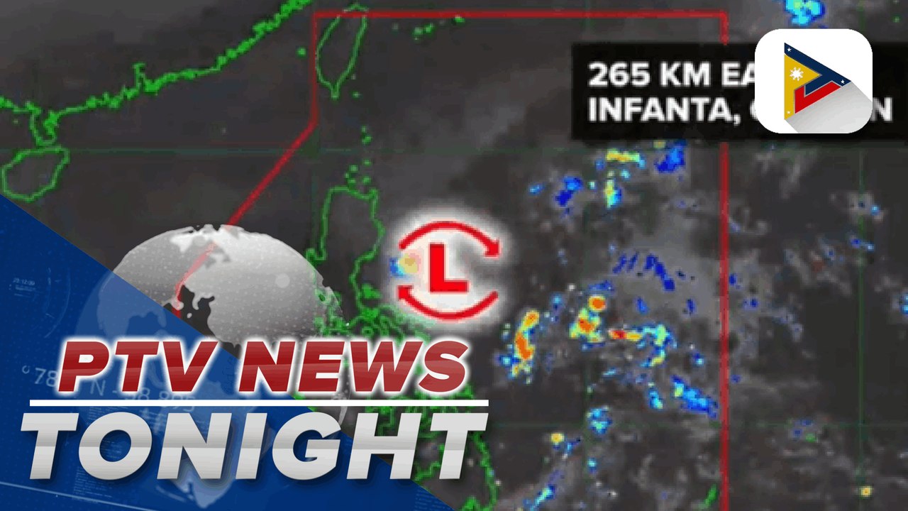 PTV INFO WEATHER l PAGASA monitors LPA near Infanta, Quezon