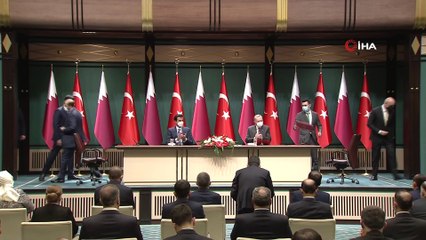 Türkiye ile Katar Arasında Varılan Anlaşmalar İmzalandı