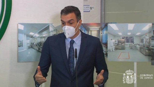 Sánchez asegura que ya se está al principio del fin de la pandemia
