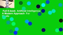 Full E-book  Artificial Intelligence: A Modern Approach  For Kindle