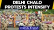Dilli Chalo protests intensify | Farmers throw barricades | Oneindia News