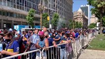 BUENOS AIRES - Arjantin Maradona'ya veda ediyor (3)