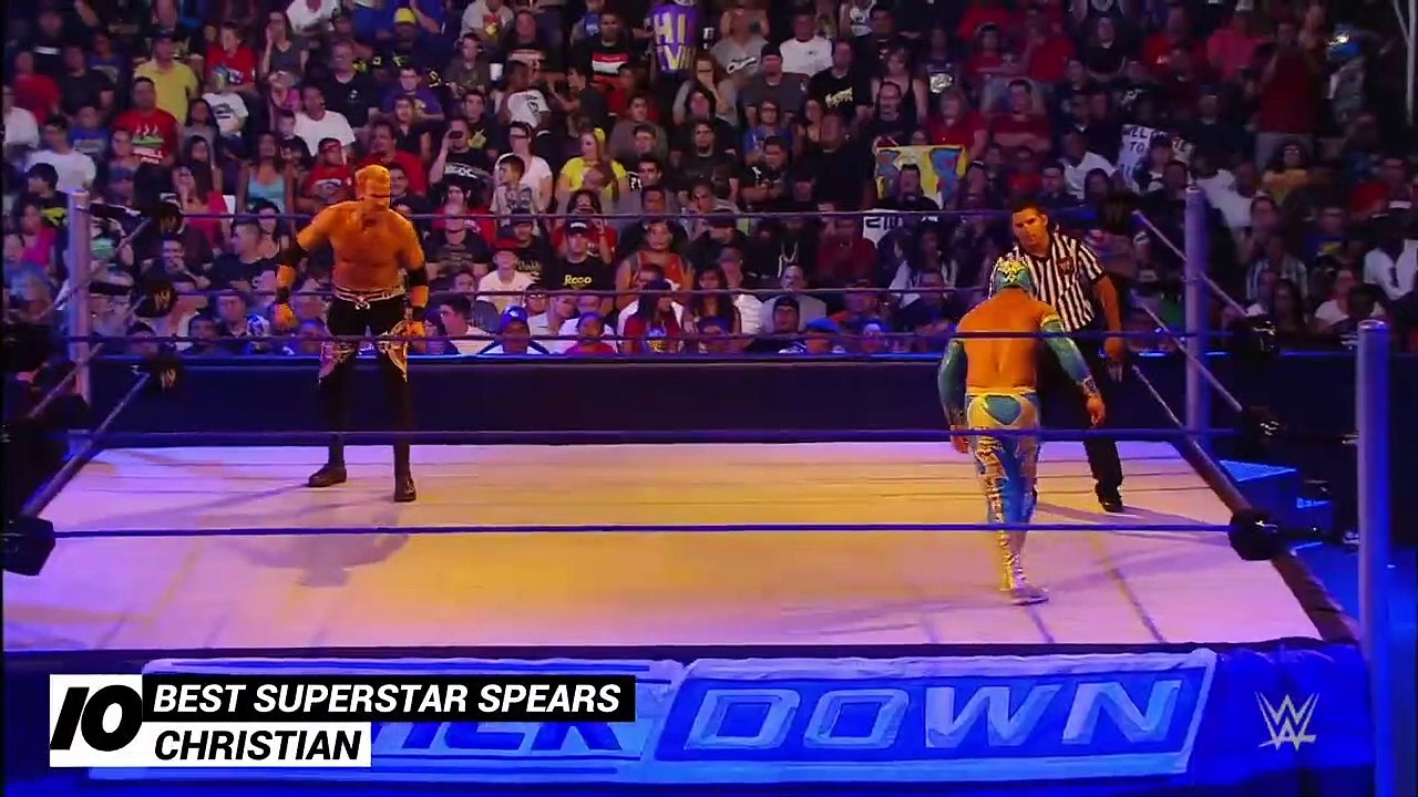 WWE: Top Best Spears In wwe History Ever!