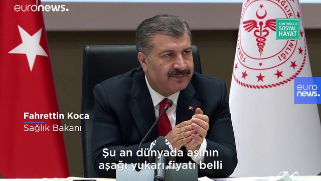 Türkiye, Covid-19'a karşı 50 milyon doz CoronaVac aşısı için Çin ile anlaştı