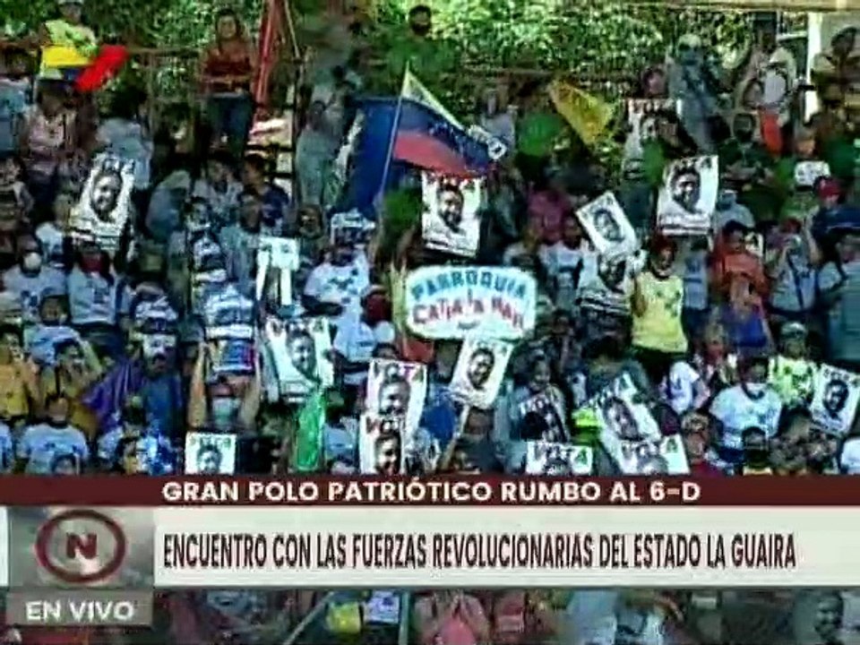 Nicolás Maduro Guerra: En La Guaira está la conciencia viva de la semilla de Chávez, pueblo unido a la AN