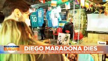 Naples mourns the passing of adopted son, Diego Maradona