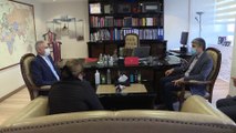 ANKARA - Fas'ın Ankara Büyükelçisi Lazreq'ten AA'ya ziyaret