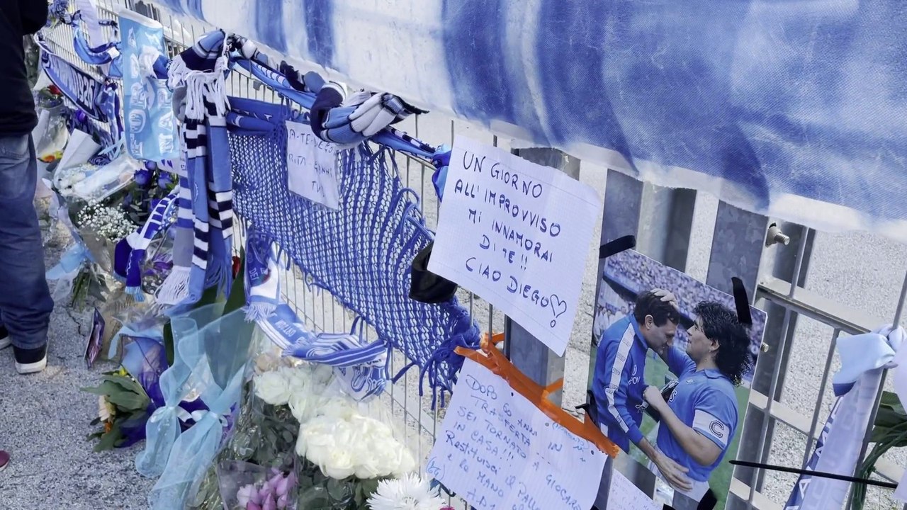 El último adiós a Diego