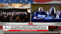 President Trump's full remarks at the PA State Senate hearing on voter fraud in the 2020 Election