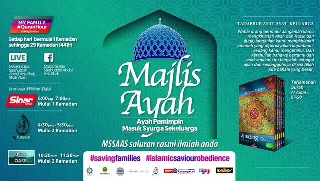 [LIVE] Majlis Ayah: Anak amanah dan ujian