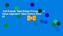 Full E-book  Real Estate Principles: A Value Approach  Best Sellers Rank : #2