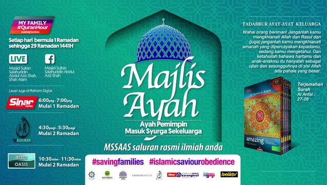 [LIVE] Majlis Ayah: Jangan Jadi Ayah Gagal