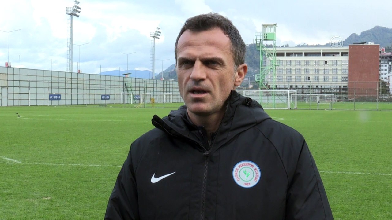 RİZE - Çaykur Rizespor Teknik Direktörü Tomas: 'Galatasaray'daki eksikler bizim için avantaj'