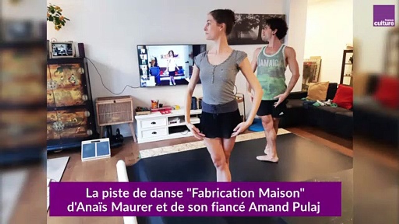 La piste de danse "Fabrication Maison" d'Anaïs Maurer et de son fiancé Amand Pulaj
