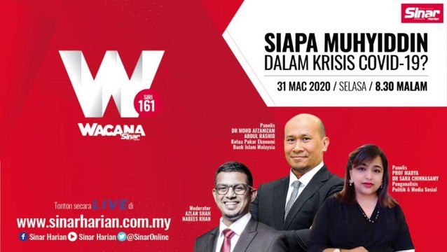 [LIVE] SIAPA MUHYIDDIN DALAM KRISIS COVID-19?