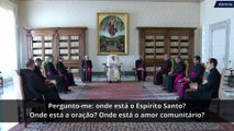 Papa Francisco: a Igreja não é uma sociedade humana