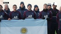 Football : les joueurs du PSG rendent hommage à Maradona